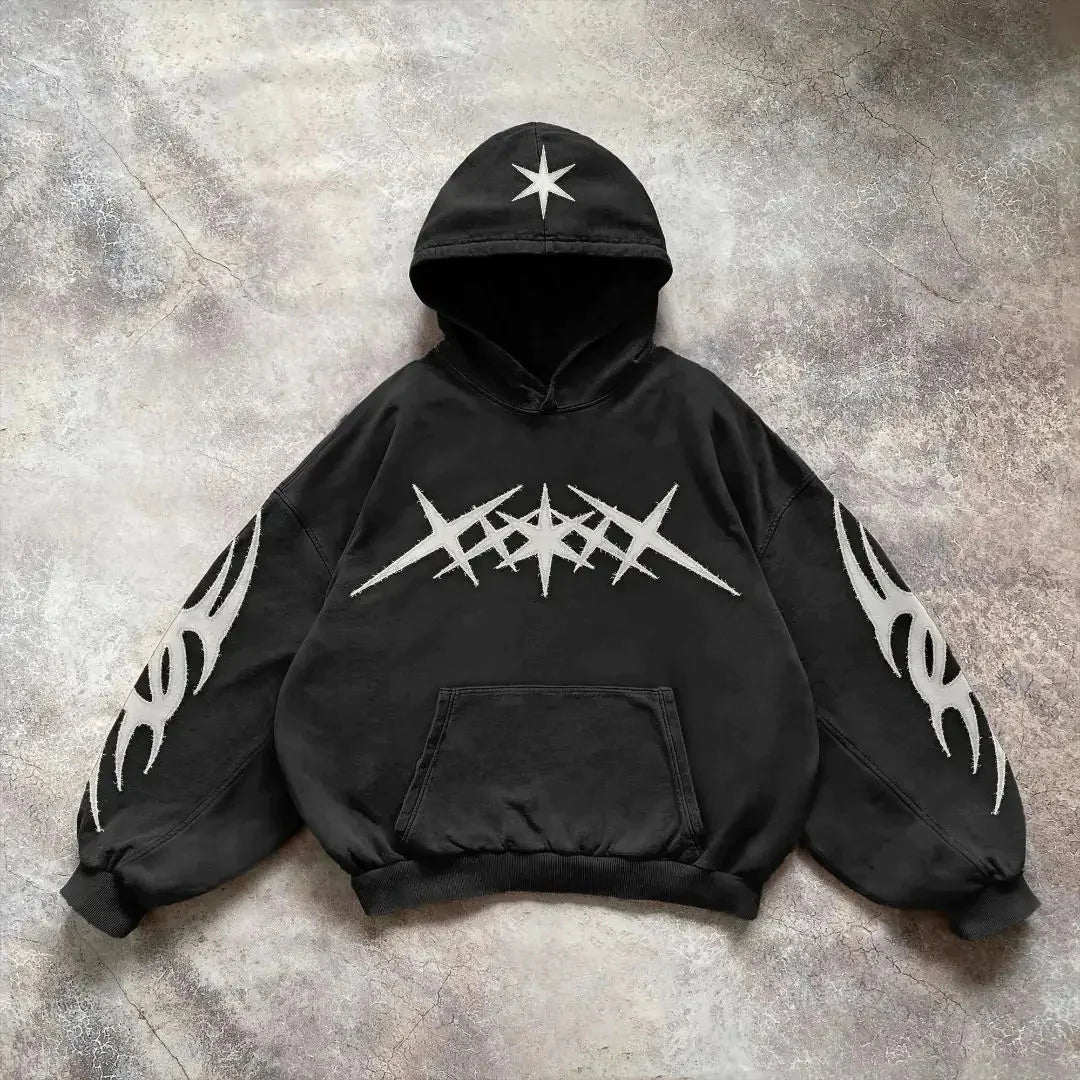 Y2K Grunge Pullover Hoodies