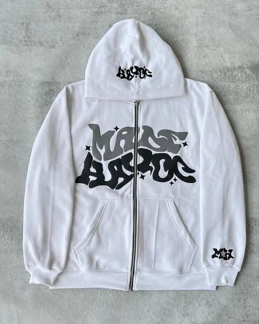 Havoc letter print Hoodies